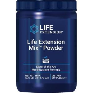 image:imageLife Extension Mix Powder high Potency Advanced Vitamin Mineral Fruit amp Vegetable Formula Vitamin B C D E Magnesium for WholeBody Health Healthy Aging GlutenFree 1270 oz
