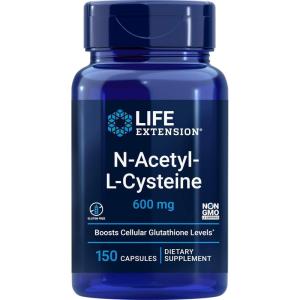 image:imageLife Extension NAcetylLCysteine NAC 600mg 150 Capsules150 Count Pack of 1