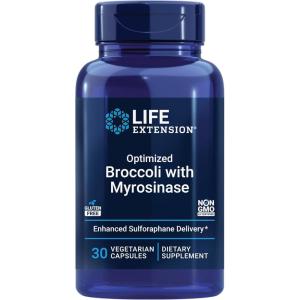 image:imageLife Extension Optimized Broccoli with Myrosinase Liver and Detox Supplement Advanced bioavailable OnceDaily NonGMO Vegetarian GlutenFree 30 Capsules