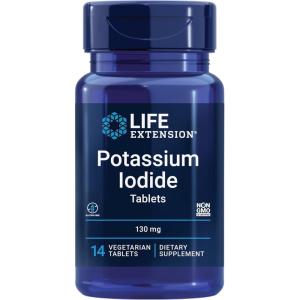 image:imageLife Extension Potassium Iodide 130mg 14 Tablets14 Count Pack of 1