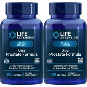 image:imageLife Extension Ultra Prostate Formula 100 Softgels Pack of 2  Natural Supplement for Men