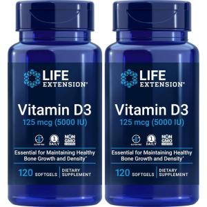 image:imageLife Extension Vitamin D3 5000 IU 120 Softgels Pack of 2