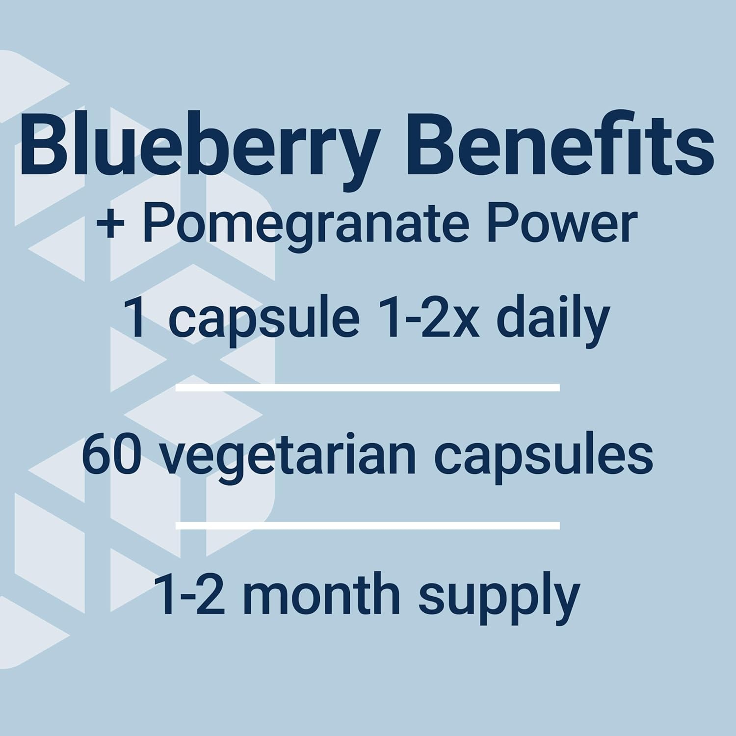image:imageLife Extension Blueberry Extract and Pomegranate arterial Health Support antioxidant Defense GlutenFree NonGMO Vegetarian 60 Vegetarian CapsulesStandard Packaging