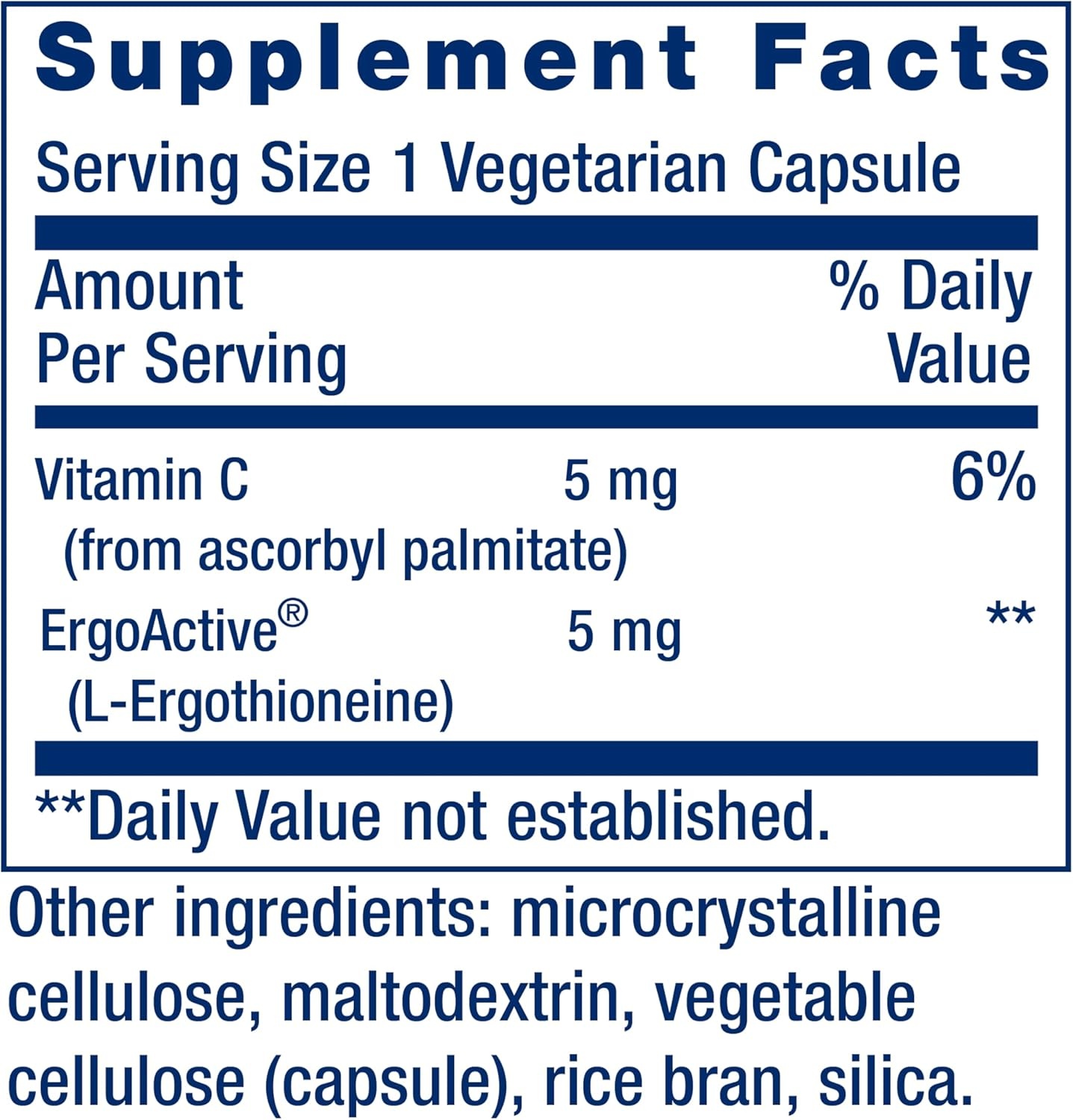 image:imageLife Extension Essential Youth LErgothioneine Promotes Longevity amp Healthy Aging GlutenFree NonGMO Vegetarian 5 mg 30 Vegetarian CapsulesNutritional Supplement