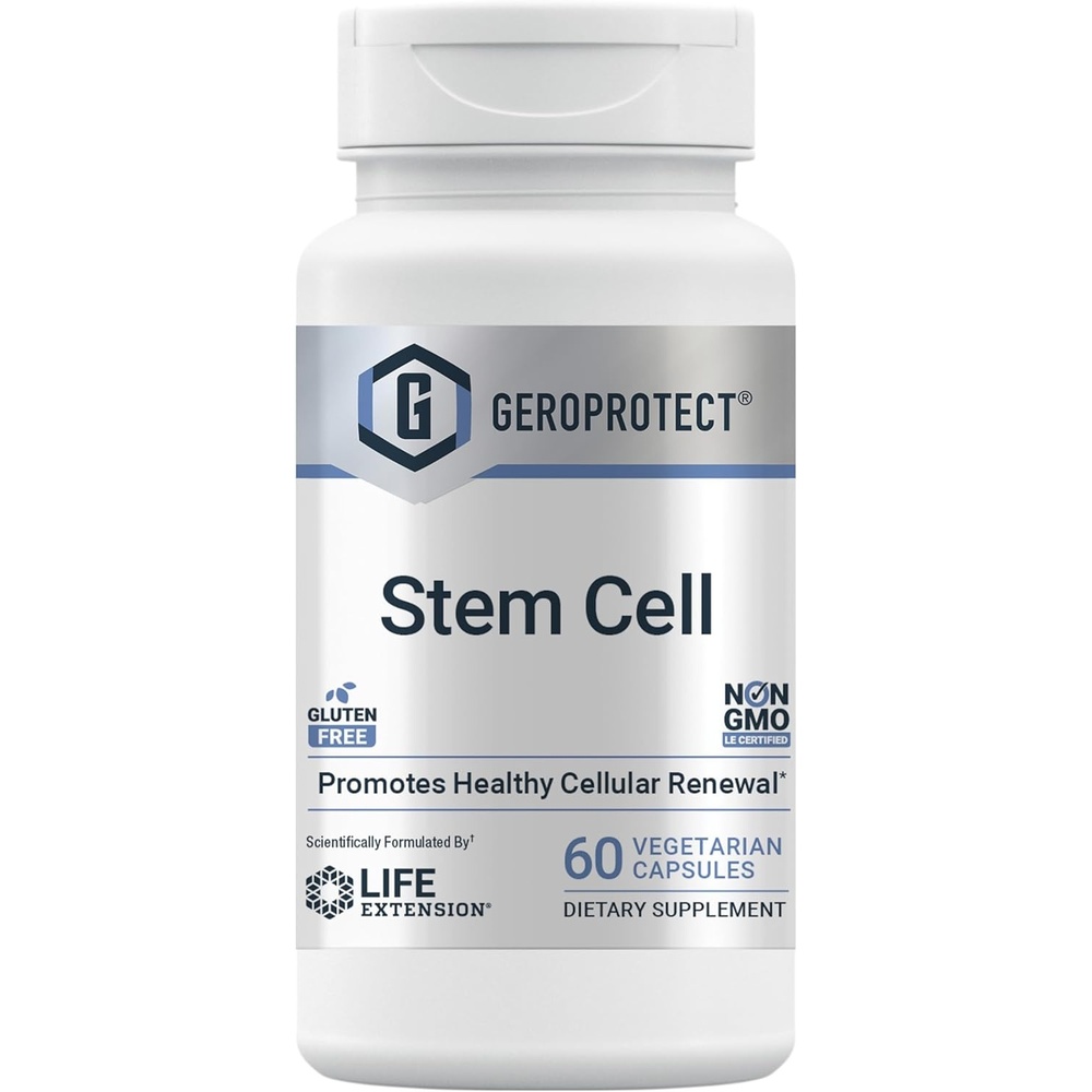 image:imageLife Extension GEROPROTECT Stem Cell Promotes Healthy Cellular Renewal kokum Extract Transresveratrol Gluten Free NonGMO Vegetarian 60 Capsules