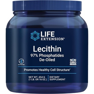 image:imageLife Extension Lecithin Promotes Healthy Cell Structure and Function in the Brain Gluten Free NonGMO Vegetarian 454 Grams
