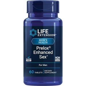 image:imageLife Extension Prelox Enhanced Sex  French Maritime Pine Bark Extract LArginine  Male Sexual Health Promotes Male Blood Flow  GlutenFree NonGMO  60 Tablets