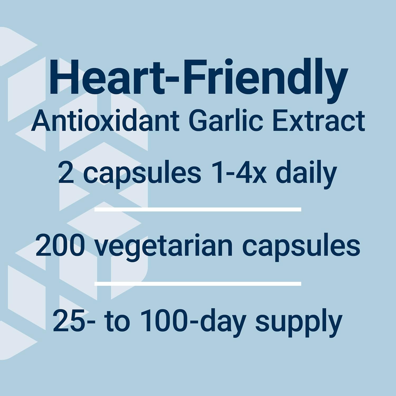 image:imageLife Extension Optimized Garlic standardized Capsules for Heart Health Immune Support Cellular detoxification and Healthy platelet Function GlutenFree NonGMO Vegetarian 200 Capsules