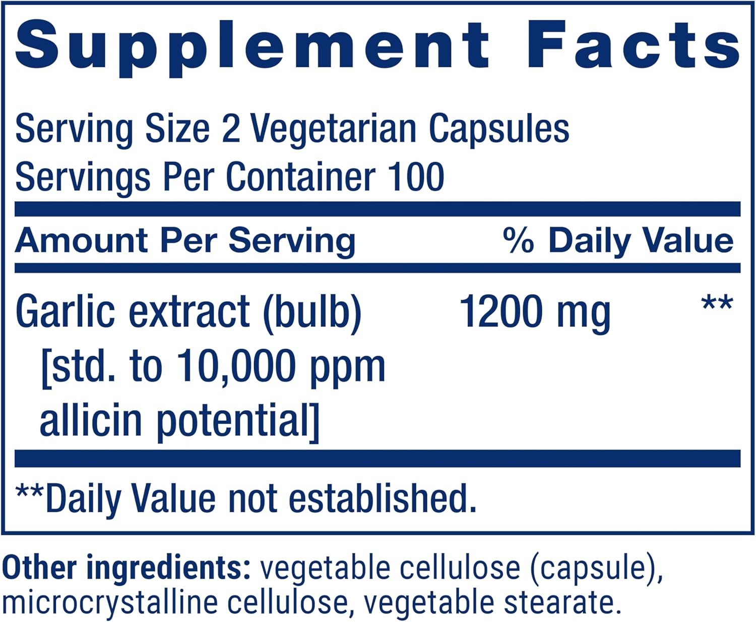 image:imageLife Extension Optimized Garlic standardized Capsules for Heart Health Immune Support Cellular detoxification and Healthy platelet Function GlutenFree NonGMO Vegetarian 200 Capsules