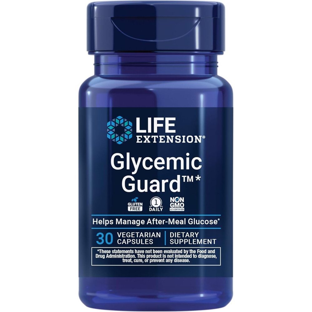 image:imageLife Extension Glycemic Guard Clove Extract Maqui Berry Aristotelia chilensis Helps Maintain Already Healthy glycemic Balance Vegetarian GlutenFree 1Daily NonGMO 30 Capsules