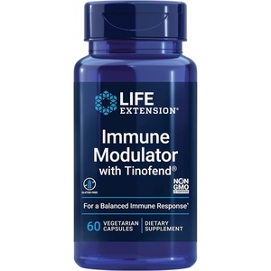 image:imageLife Extension Immune Modulator with Tinofend Powerful Immune Health Support standardized Tinospora Plant Extract GlutenFree NonGMO Vegetarian 60 Capsules