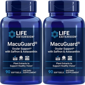 image:imageLife Extension MacuGuard 90 softgels Pack of 2 with Saffron amp Astaxanthin