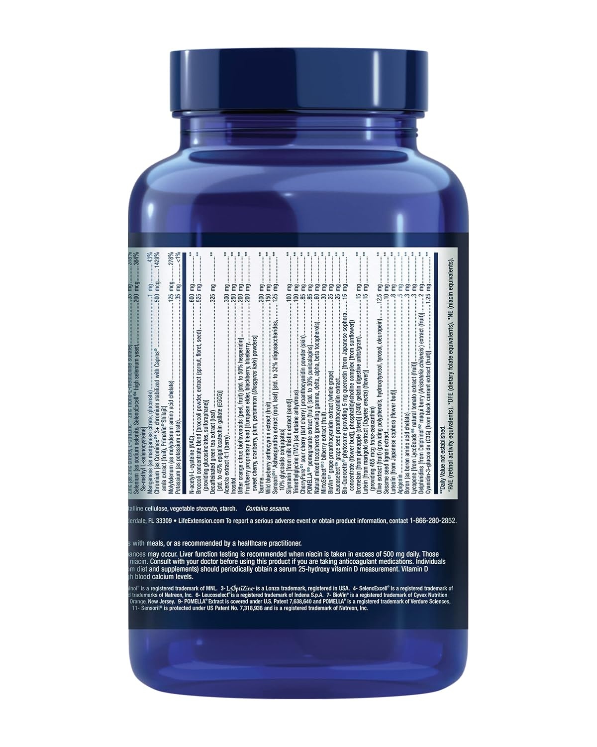 image:imageLife Extension Mix Capsules Without Copper high Potency Advanced Vitamin Mineral Fruit amp Vegetable Formula Vitamin B C D E for WholeBody Health Healthy Aging GlutenFree 360 Capsules