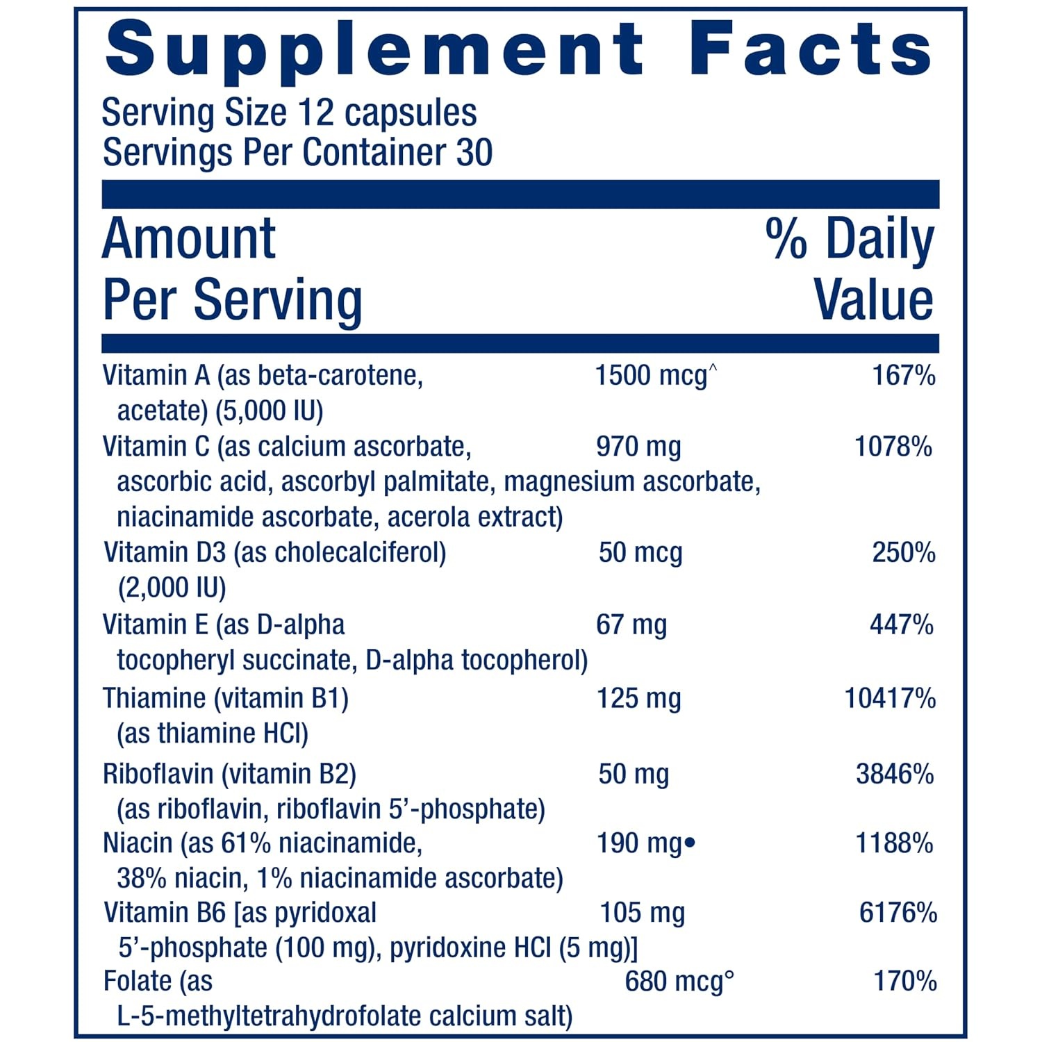 image:imageLife Extension Mix Capsules Without Copper high Potency Advanced Vitamin Mineral Fruit amp Vegetable Formula Vitamin B C D E for WholeBody Health Healthy Aging GlutenFree 360 Capsules