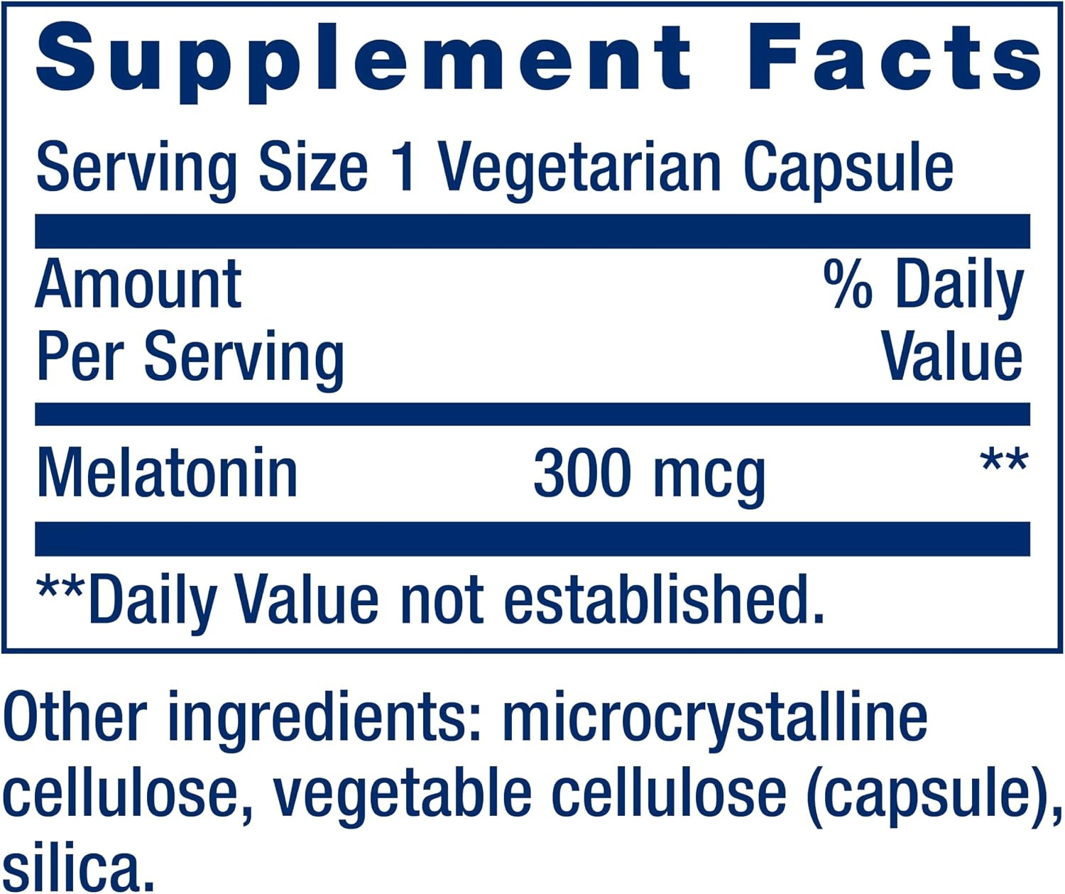 image:imageLife Extension Melatonin 300 mcg Gentle Sleep Support Healthy circadian Rhythms Cellular Defense GlutenFree NonGMO Vegetarian 100 Capsules